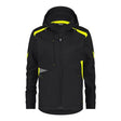 DASSY Kalama Women Softshell jacket Black/Fluo yellow