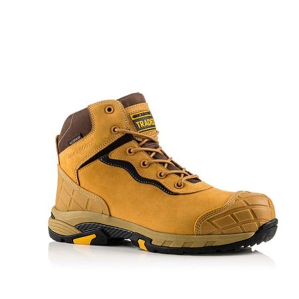 TRADEZ BLITZ S3 SRC Lightweight Waterproof Honey Safety Lace Boot