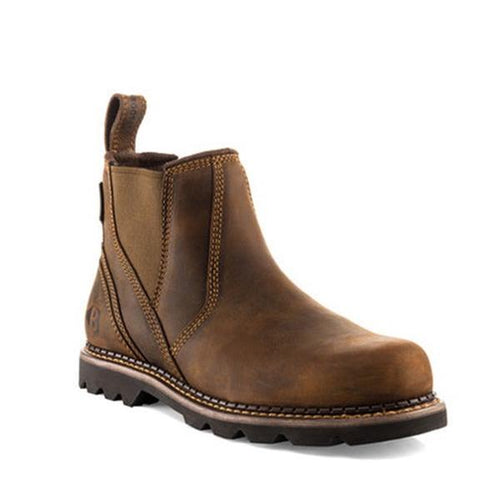 Dark Goodyear Welted Non-Safety Dealer Boot
