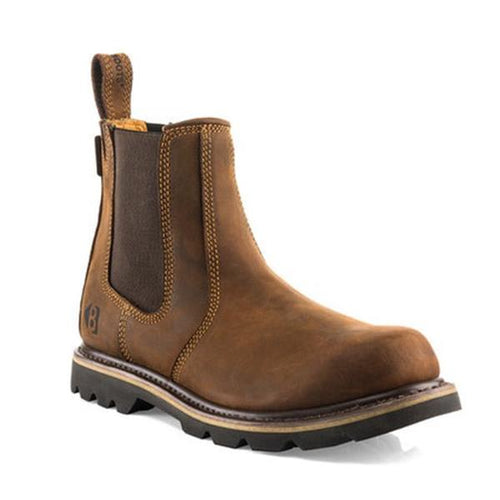 Dark Goodyear Welted Non Safety Dealer Boot