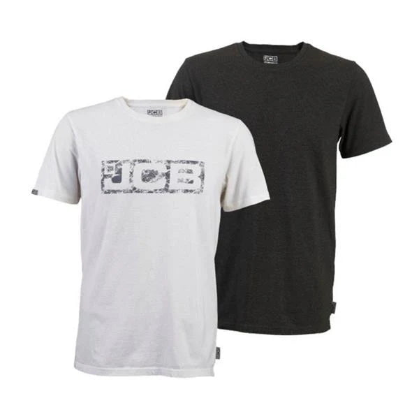 JCB Essential Twin Pack T-Shirts
