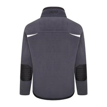 JCB Workwear Trade Fleece Jacket Full Zip Steel