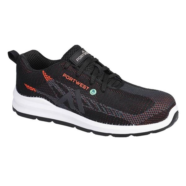 Eco Fly Composite Trainer - Black/Red