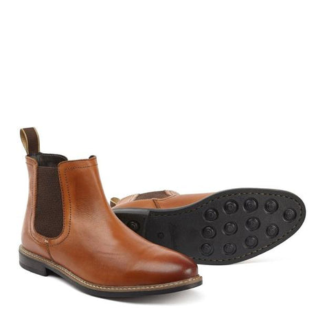 MEN'S BLACKSMITH CHELSEA DEALER BOOTS TAN / 007