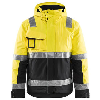 Blaklader 4870 High-Visibility Winter Jacket - Yellow/Black