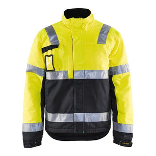 Blaklader 4862 High-Visibility Winter Jacket - Yellow/Black