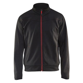 Blaklader 3362 Full Zip Sweatshirt - Black/Red