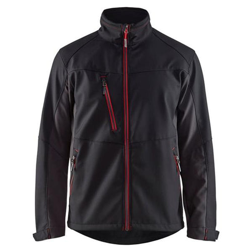 Blaklader 4950 Unite Softshell Jacket - Black/Red