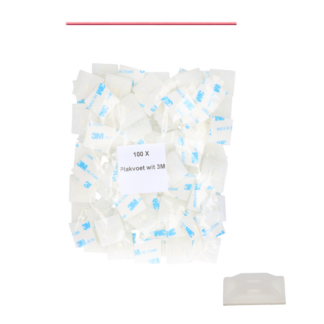 Adhesive Base 3M Fixing Wire 100 pcs