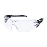 Portwest PR01 Anthracite Wraparound Safety Glasses Clear