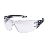 Portwest PR01 Anthracite Wraparound Safety Glasses Colour MI