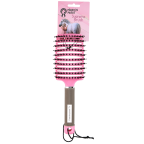 Paardenpraat Horse Supreme Borstel Pink