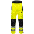 Portwest PW342 PW3 Hi-Vis Extreme Rain Trousers Yellow/Black