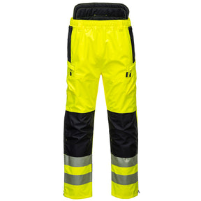 Portwest PW342 PW3 Hi-Vis Extreme Rain Trousers Yellow/Black