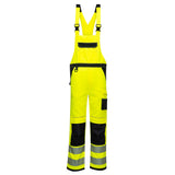 Portwest PW344 PW3 Hi-Vis Bib and Brace Yellow/Black