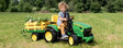 Peg Perego John Deere Ground Force Tractor & Trailer (12 Volt)