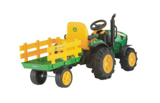 Peg Perego John Deere Ground Force Tractor & Trailer (12 Volt)