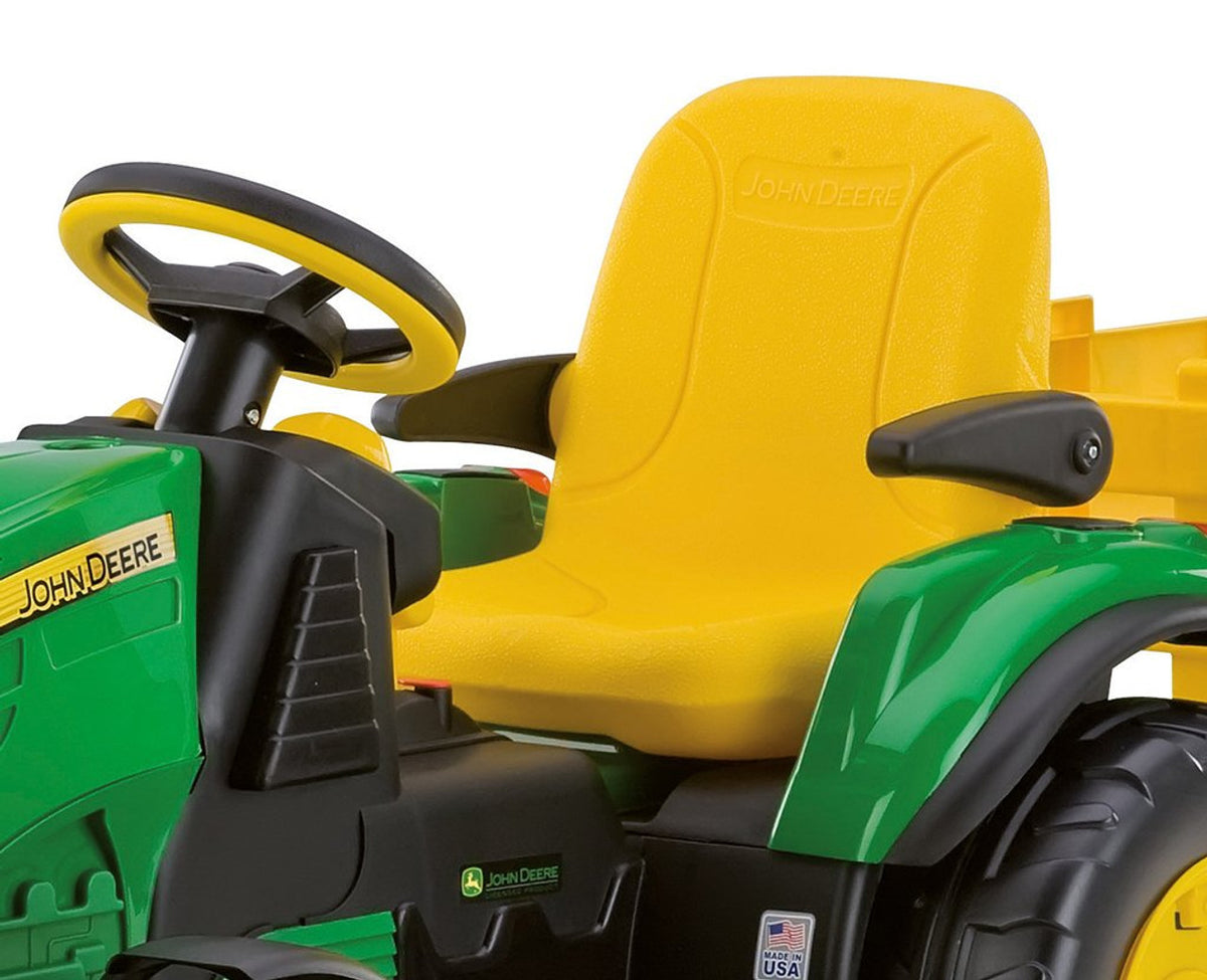 Peg Perego John Deere Ground Force Tractor & Trailer (12 Volt)
