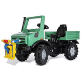 R038244 Pedal tractor, Mercedes Benz, Unimog Forestry
