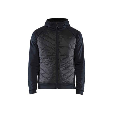 BLAKLADER 3463 Hybrid Jacket/Sweater, Dark Navy/Black
