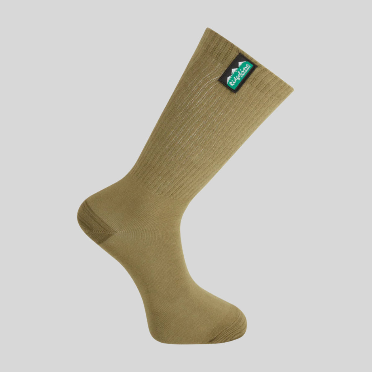 Ridgeline Cotton Light Work Socks Mid Length (Pack of 3)