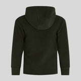 Kids Ballistic Fleece Hoodie Deep Forest