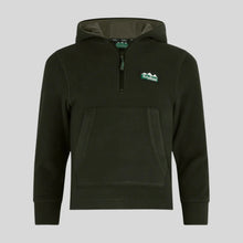 Kids Ballistic Fleece Hoodie Deep Forest