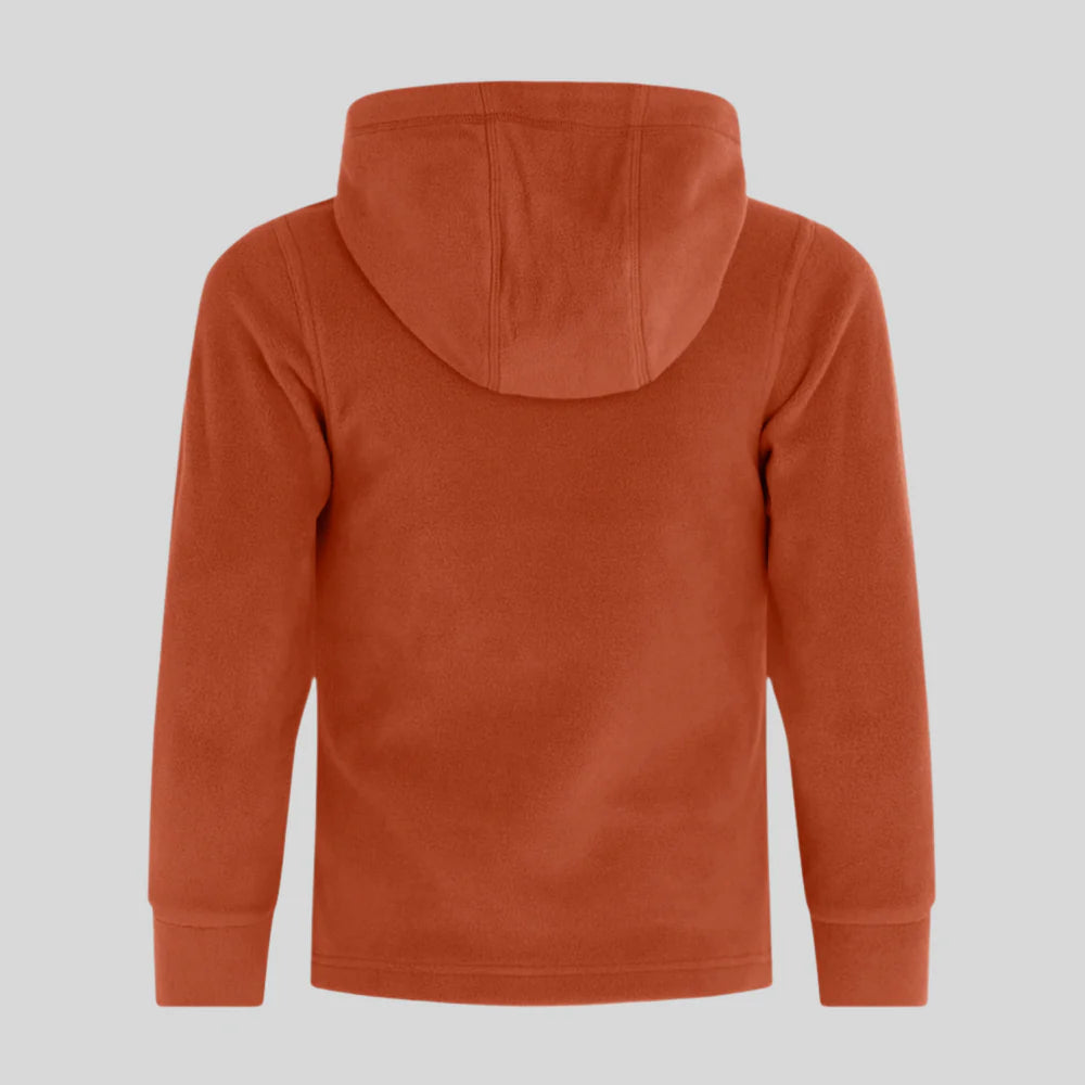 Kids Ballistic Fleece Hoodie Russet