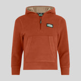 Kids Ballistic Fleece Hoodie Russet