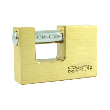 Timco Brass Rectangular Padlock