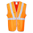 Portwest RT20 Hi-Vis Zip Long Length Vest Orange