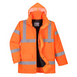 Portwest RT30 Hi-Vis Winter Traffic Jacket Orange