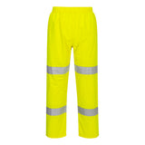 Portwest S165 Hi-Vis Lightweight Packable Trousers Yellow