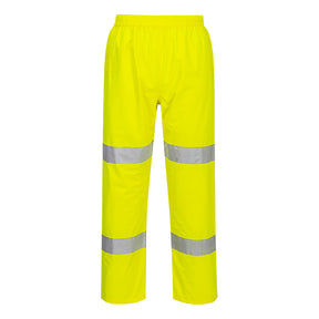 Portwest S165 Hi-Vis Lightweight Packable Trousers Yellow