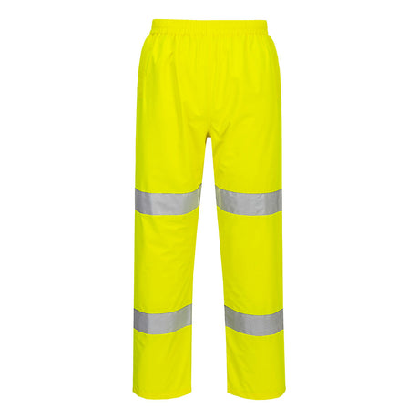 Portwest S165 Hi-Vis Lightweight Packable Trousers Yellow