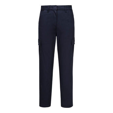 Portwest S233 Women's Stretch Cargo Trousers Navy