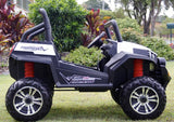 Ranch Wagon 24V Electric Ride On Buggy (White)