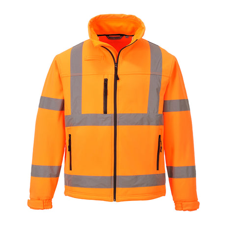Portwest S424 Hi-Vis Classic Softshell (3L) Orange