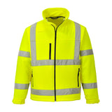 Portwest S424 Hi-Vis Classic Softshell (3L) Yellow