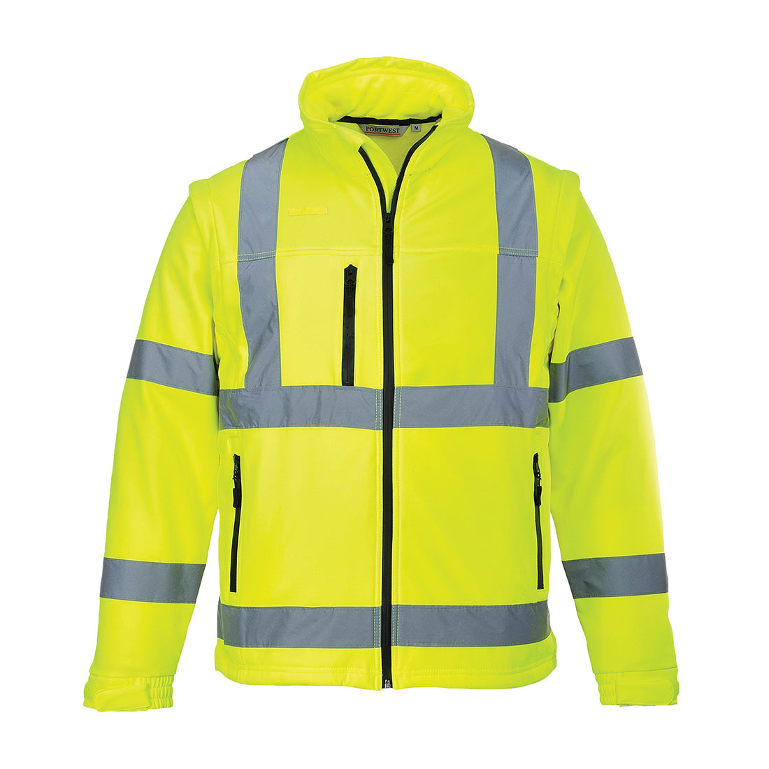Portwest S428 Hi-Vis 2-in-1 Softshell (3L) Yellow