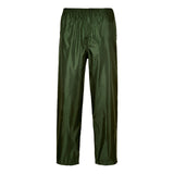Portwest S441 Classic Rain Trousers Olive Green