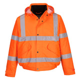 Portwest S463 Hi-Vis Winter Bomber Jacket Orange