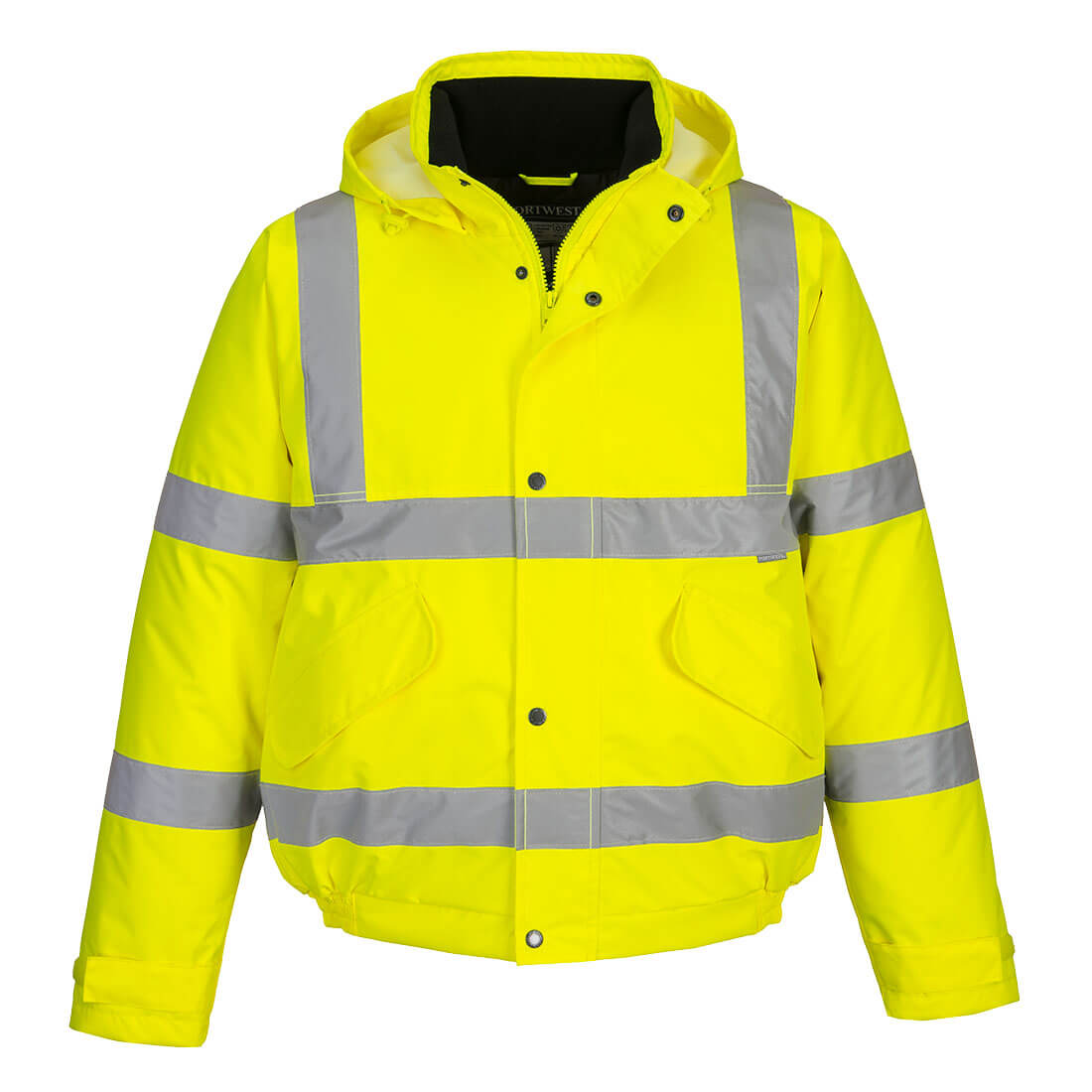 Portwest S463 Hi-Vis Winter Bomber Jacket Yellow
