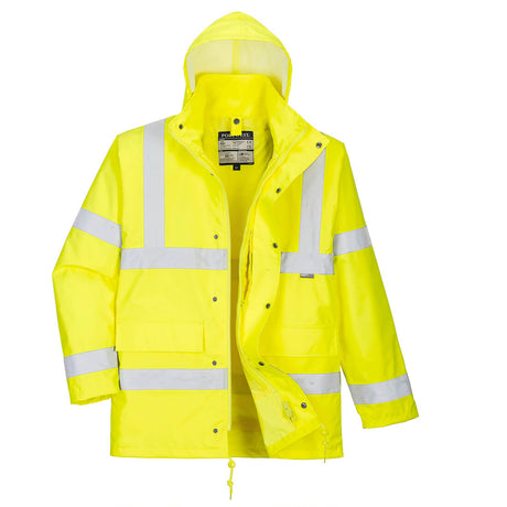 Portwest S468 Hi-Vis 4-in-1 Traffic Jacket Yellow