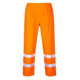 Portwest S480 Hi-Vis Rain Traffic Trousers Orange