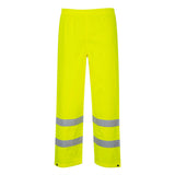Portwest S480 Hi-Vis Rain Traffic Trousers Yellow