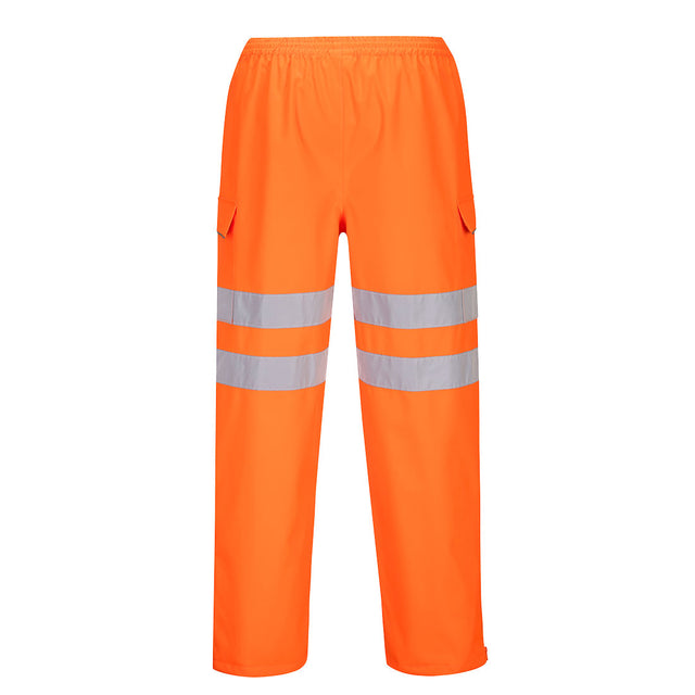 Portwest S597 Hi-Vis Extreme Rain Trousers Orange