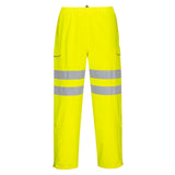 Portwest S597 Hi-Vis Extreme Rain Trousers Yellow