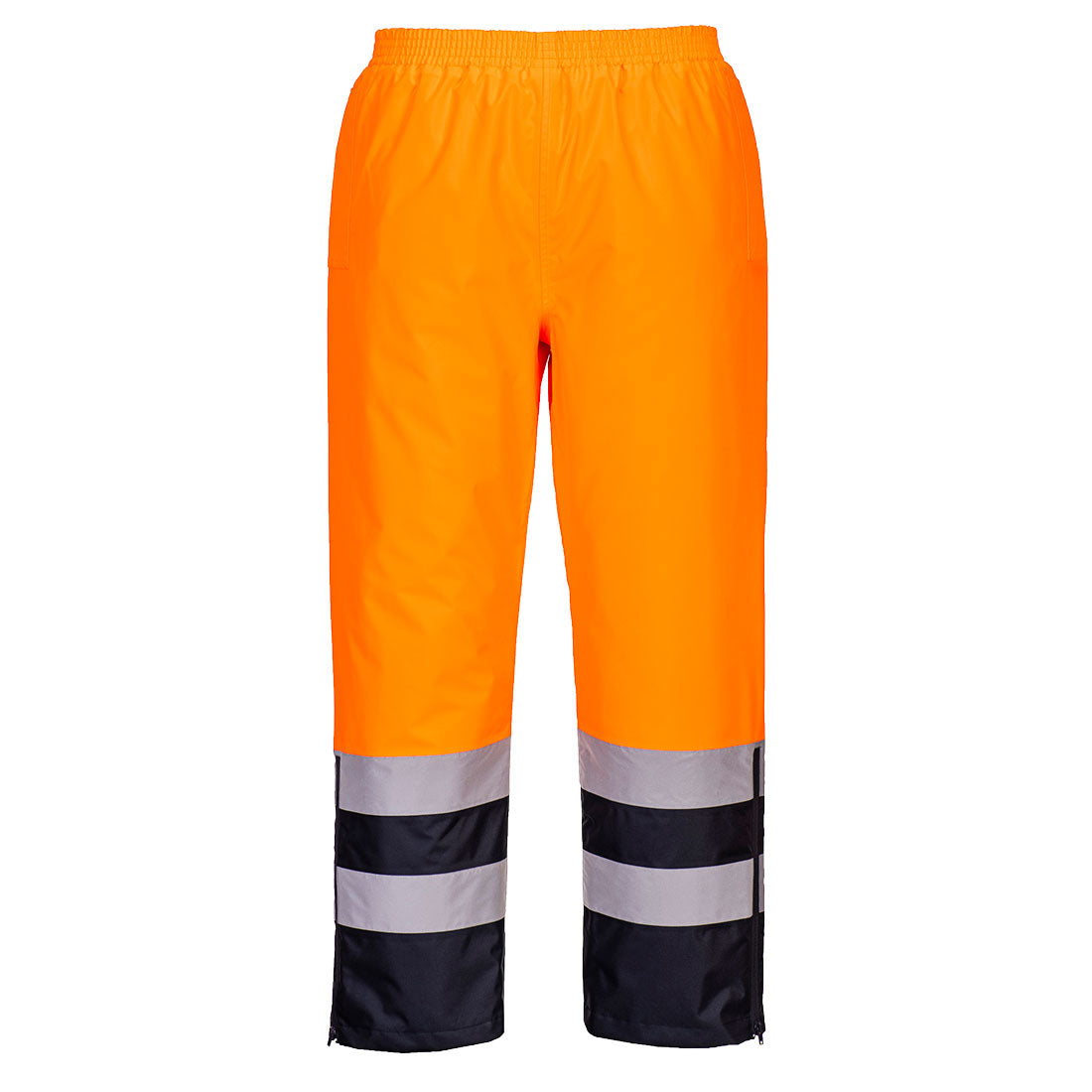 Portwest S598 Hi-Vis Winter Trousers Orange/Navy