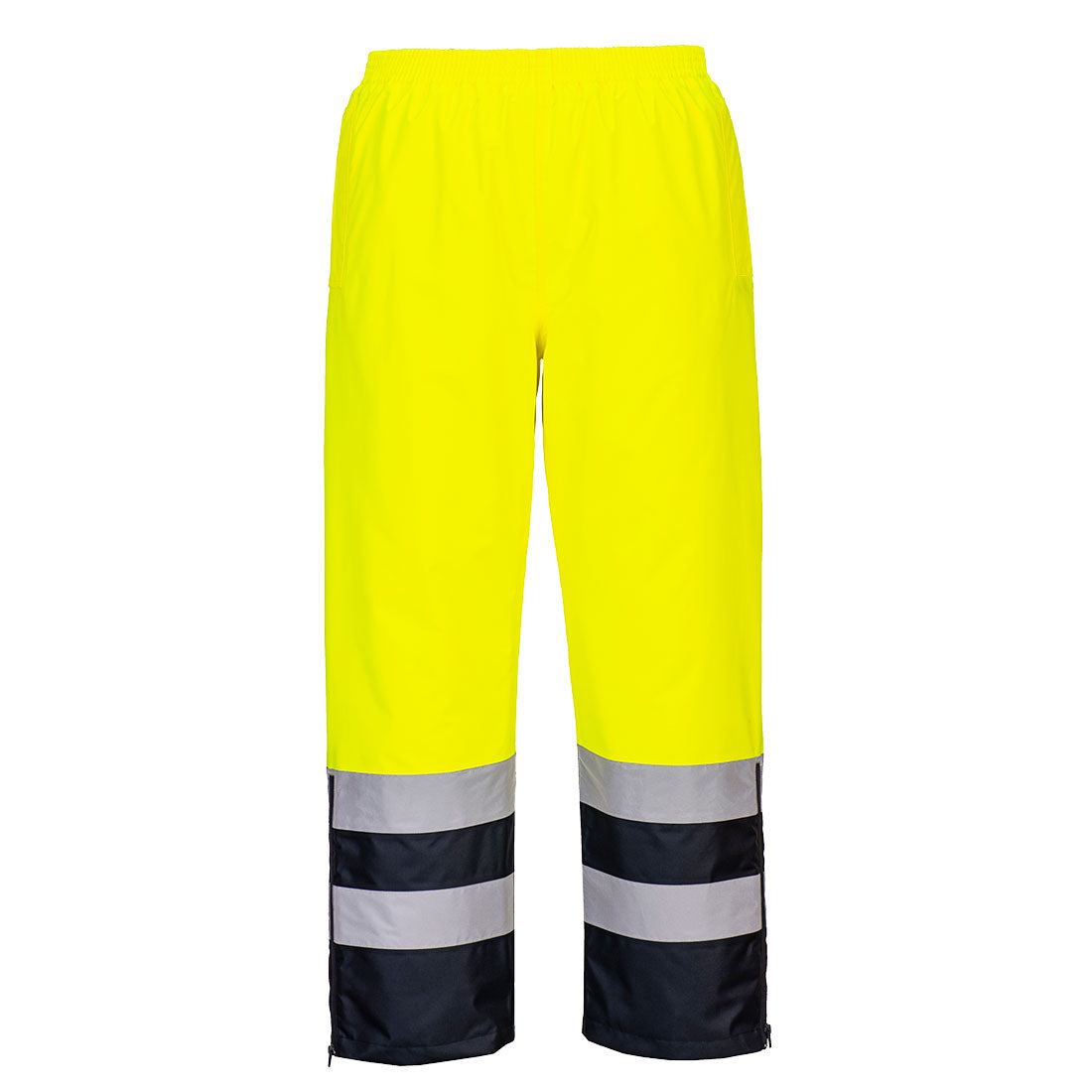 Portwest S598 Hi-Vis Winter Trousers Yellow/Navy